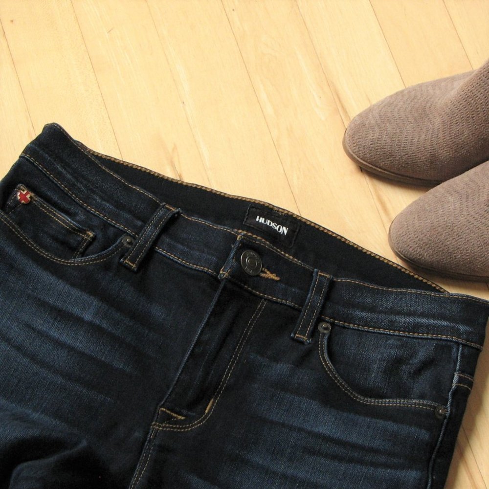 Hudson Nico Midrise Ankle Super Skinny, 27